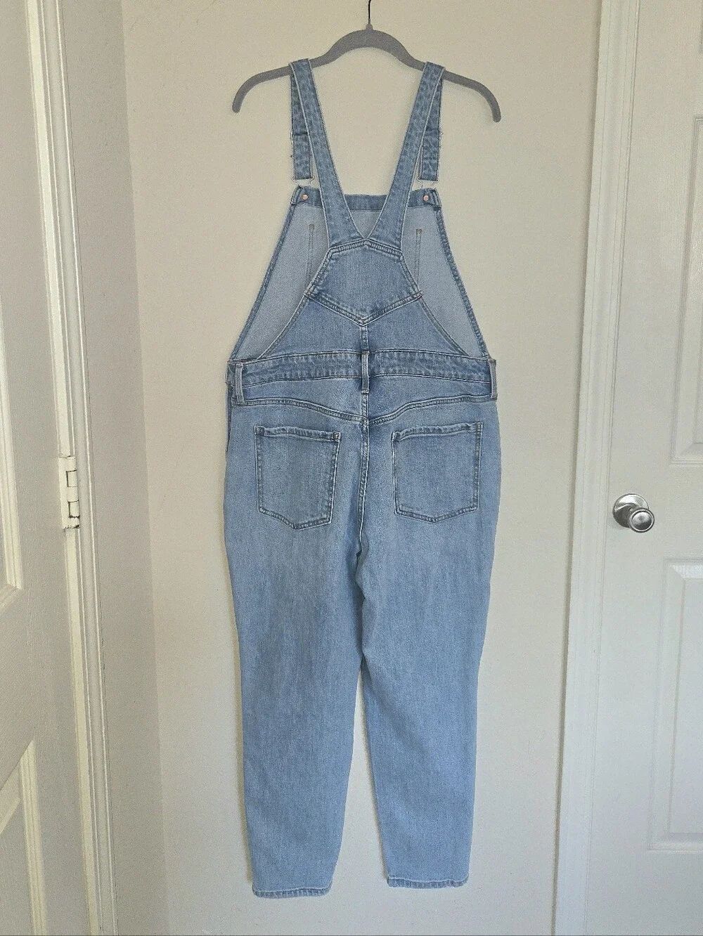 NEW Old Navy Denim Women's Overalls Sz 14 - Picture 2 of 6